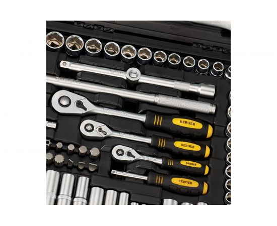 Профессиональный набор инструментов Berger BG ГАННОВЕР 163 предмета BG163-121438 – изображение 2