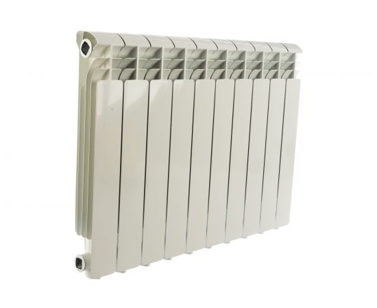 Алюминиевый радиатор Global ISEO 500 10 секций боковое подключение RQLAGI11GJFC1P – изображение 2