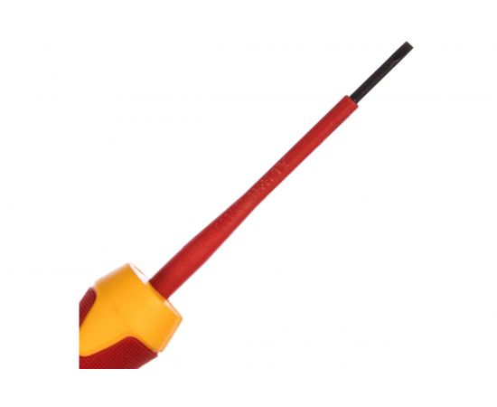 Диэлектрическая шлицевая отвертка SL2.5*75мм, до 1000V Berger BG BG1051 – изображение 2