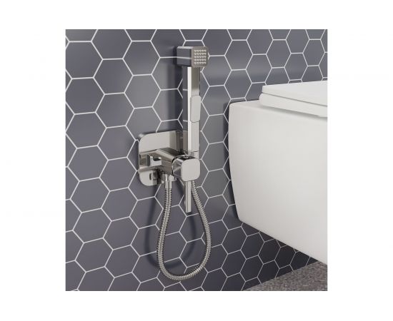 Встраиваемый смеситель с гигиеническим душем IDDIS, 004SBS0i08 – изображение 3