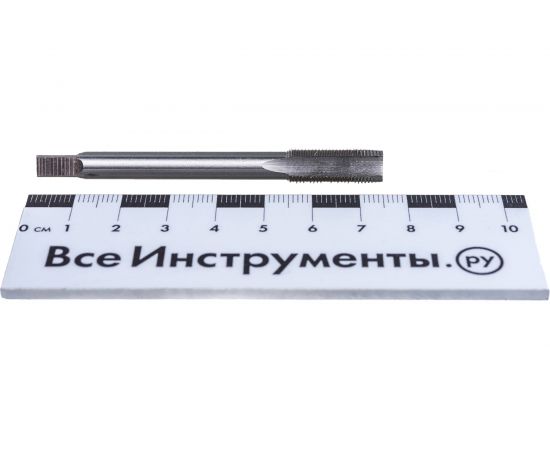 Метчик ИНСТУЛС м/р М. 8.0х0.75 скв Р6М5 6H 2621-2545 Гост 3266-81 00001261739 – изображение 3