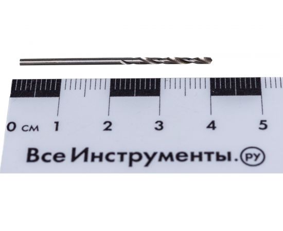 Сверло по металлу (1.5 мм; Р6М5) Sekira STV 00-00001164 – изображение 3