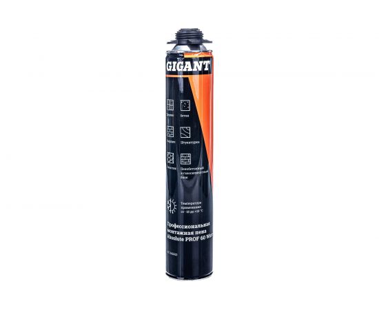 Профессиональная монтажная пена Gigant Absolute PROF 60, 750 ml Winter GT-242413 – изображение 3