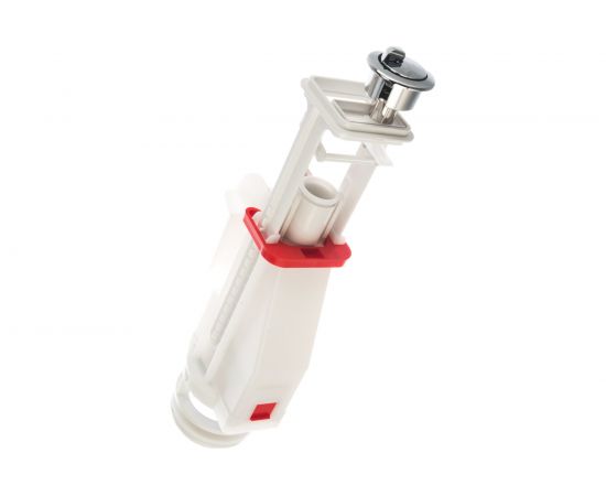 Арматура для бачка Alca Plast сливная/наливная нижнее подключение кнопка хром два режима 023-4526 – изображение 3