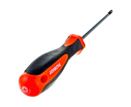 Отвертка PH2x100, CR-V, магнитная, 2-х компонентная рукоятка PATRIOT 350003032 – изображение 3