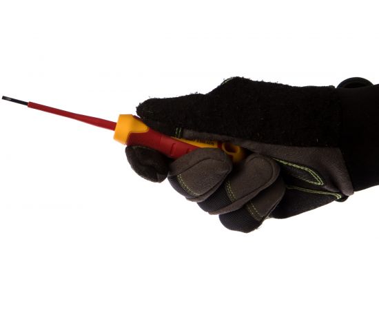 Диэлектрическая шлицевая отвертка SL2.5*75мм, до 1000V Berger BG BG1051 – изображение 4