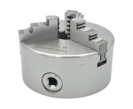 Патрон токарный 125 мм 3-х кулачковый 7100-0003П К11-125 TORNERI 038981 – изображение 4