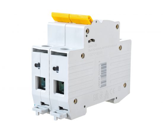 Автоматический выключатель IEK ВА47-29, 2Р, 25А, 4,5кА, х-ка В MVA20-2-025-B – изображение 5