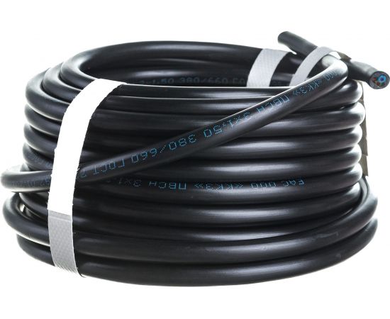 Провод ПВС REXANT 3x1,5 кв.мм черный 10 м ГОСТ 01-8047-10 – изображение 5