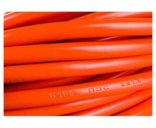 Удлинитель в бухте 10А 1роз. 20м оранж. Power Cube PC-L1-B-20 – изображение 5