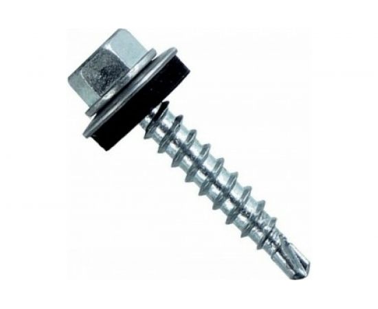 Кровельный оцинкованный саморез Саморезик 6,3х25, 100шт SKZ-6,3х25-100 