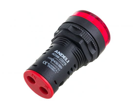 Лампа ANDELI AD26B-22DYB AC220V red ADL21-003 