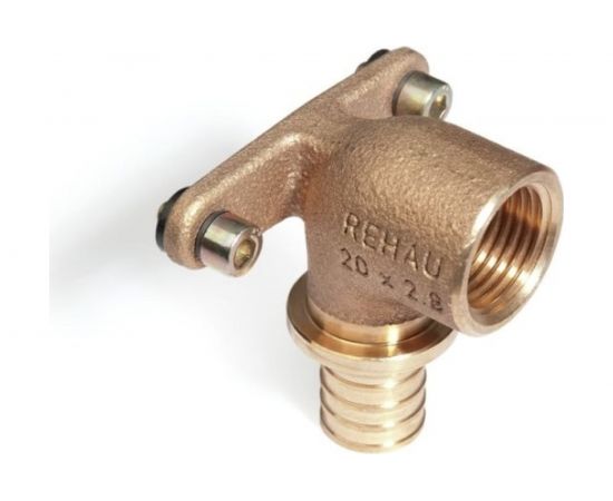 Настенный угольник Rehau В 20 3/4 бронза RX+ короткий 14563601001 