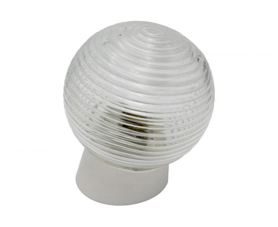 Светильник SVET НБП 01-60-004 У3, косое белое, со стеклом - шар SV0103-0013 