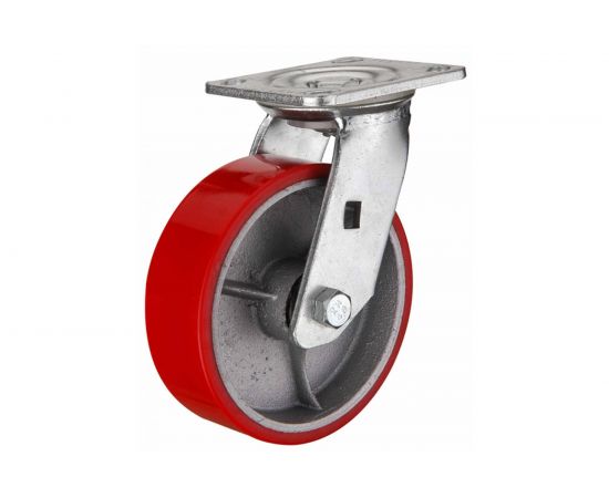 Колесо большегрузное полиуретановое поворотное SCP55 125 мм MFK-TORG 1043125 