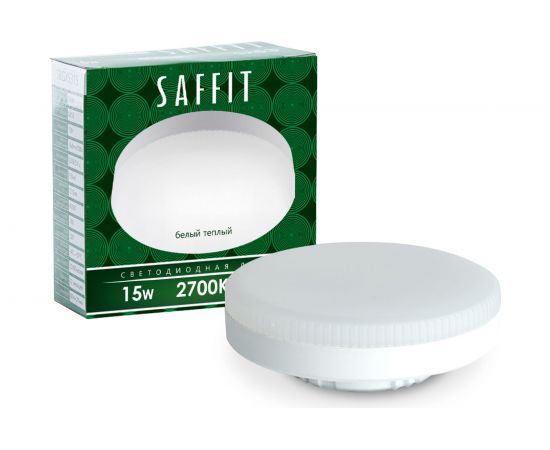 Светодиодная лампа SAFFIT SBGX5315 GX53 15W 2700K 55191 
