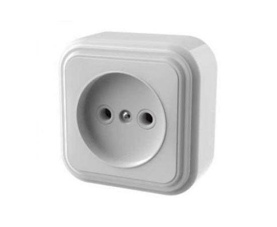 Розетка duwi о/п б/з 1-местная серия Palazzo, слоновая кость 26406 4 