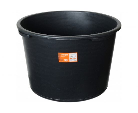 Строительная круглая емкость Tulips tools 90 л IM03-219 