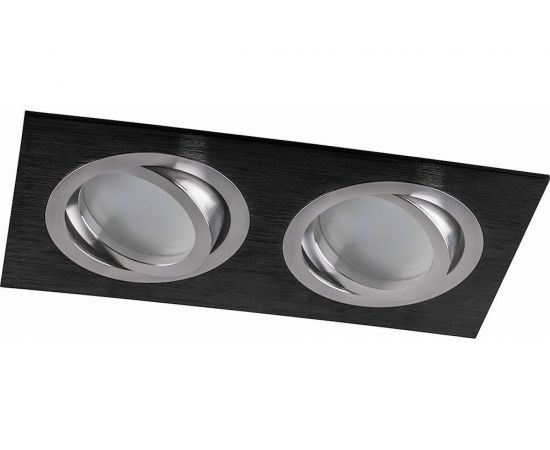 Потолочный встраиваемый светильник FERON MR16 G5.3, черный DL2802 32641 