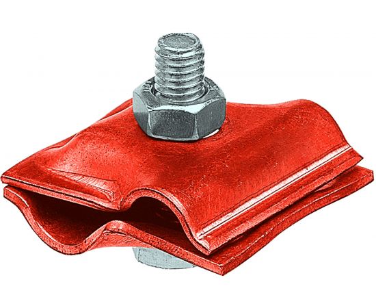 Соединительный зажим круглого проводника EZETEK 8-10мм, медь 91070 