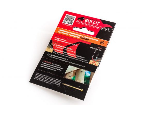 Отделочный саморез тип HOBAU BULLIT 4,2х35 50 шт. 14-0017060 – изображение 2