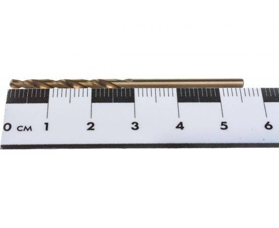 Сверло по металлу (2.6х30х57 мм; ц/х; Р6М5К5) Туламаш ТМ 58344 – изображение 2