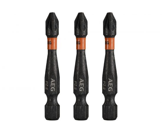 Биты ударные AAK503PZ2 (3 шт; PZ2; 50 мм) AEG 4932479184 – изображение 2