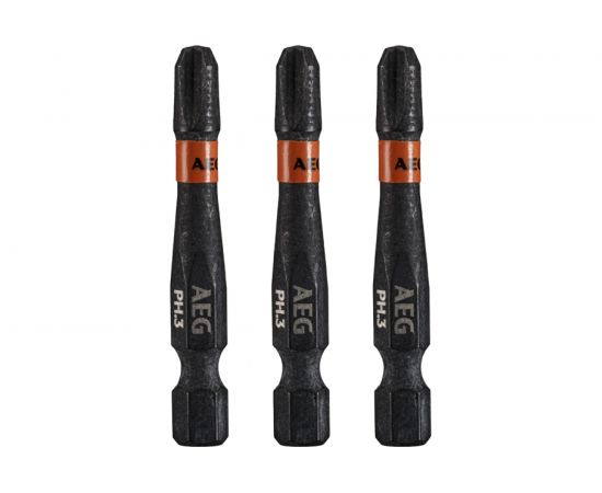 Биты ударные AAK503PH3 (3 шт; PH3; 50 мм) AEG 4932479182 – изображение 2