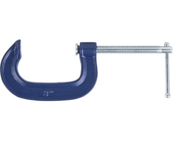 G-образная струбцина 75мм КОБАЛЬТ 244-438 – изображение 3