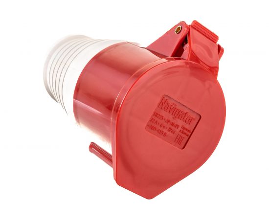 Розетка Navigator 14 308 NCA-SR225-32-380 переносная 32А 3P+N+PE IP44 14308 – изображение 3