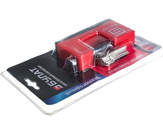 Навесной всепогодный замок БУЛАТ ВС 1-К95 ПЛ d=12 мм 13323 – изображение 4