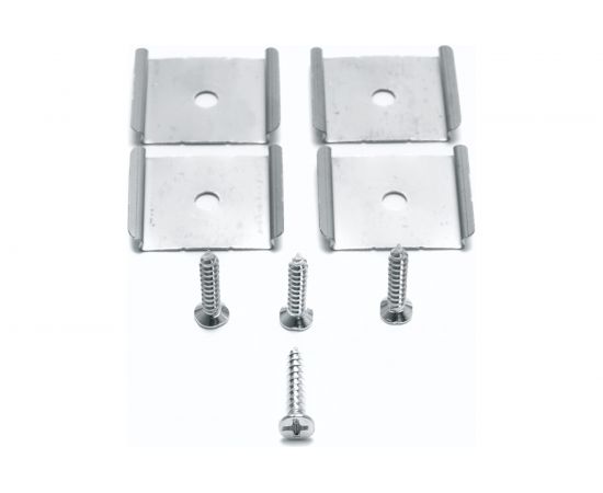 Алюминиевый профиль FERON линии света, накладной, серебро, CAB256 с матовым экраном 10367 – изображение 4