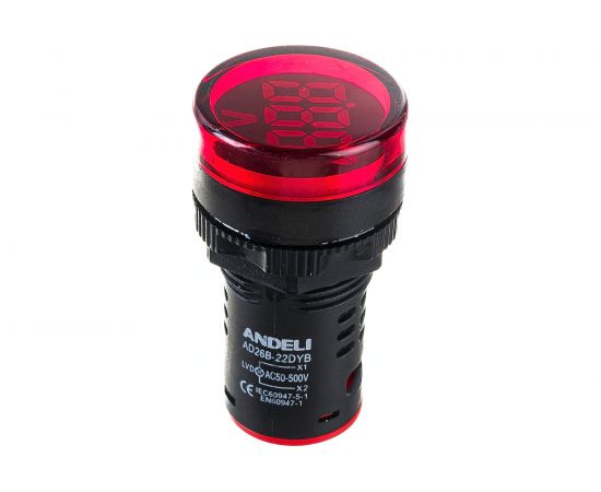 Лампа ANDELI AD26B-22DYB AC220V red ADL21-003 – изображение 4
