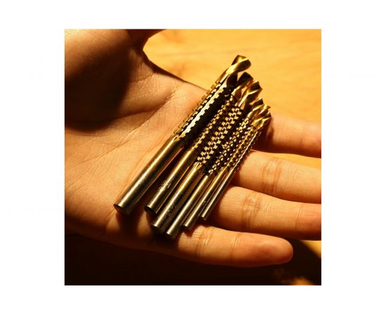 Набор фрезеровальных сверл DS06-1 (6 шт; 3-8 мм; HSS) DEKO 065-0584 – изображение 5