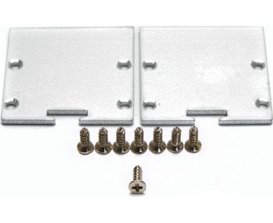 Алюминиевый профиль FERON линии света, накладной, серебро, CAB256 с матовым экраном 10367 – изображение 5