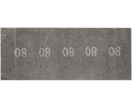 Сетка абразивная P 80, 115х280мм, 10 шт SPARTA 751225 