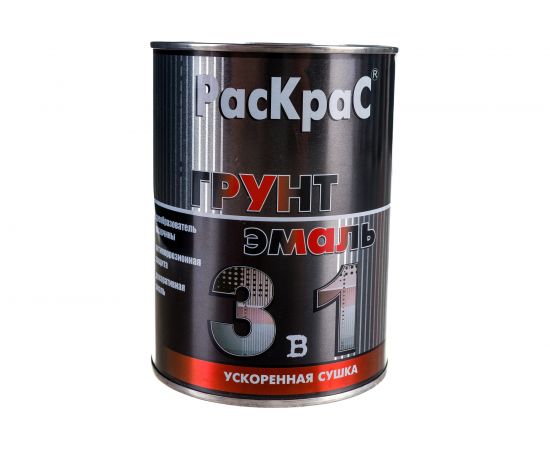 Грунт-эмаль слоновая кость ""3 в 1"" РасКрас RAL 1014 0,9 кг 4690417023479 