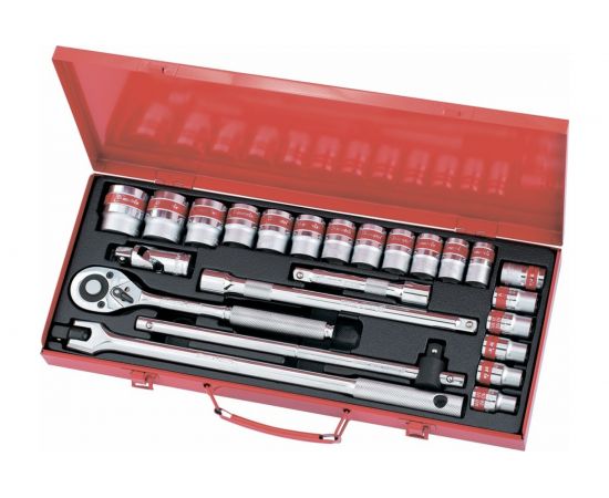 Автомобильный набор инструмента с квадратом 1/2" MASTER MATRIX 13582 