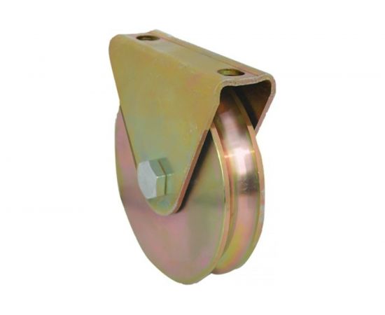 Колесо анодированное роликовое для откатных ворот 60 мм MFK-TORG ГВ-60mm 