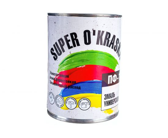 Эмаль super maler ПФ-115 Синий 0,9кг Лк-00005659 – изображение 2