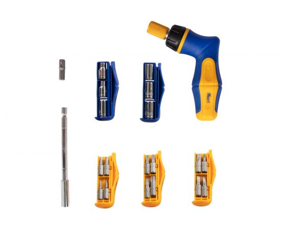 Отверточная рукоятка 41 предмет KRAFT KT 700449 – изображение 2