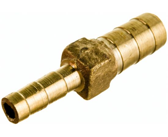 Соединитель латунный 6х10 мм LEXLINE 528684 – изображение 2