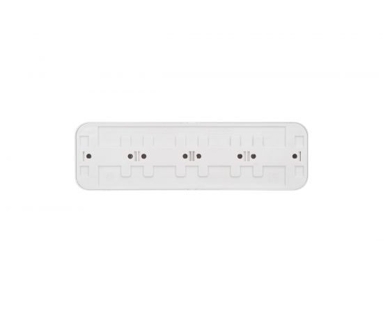 Розетка Bylectrica 4-местная ОУ с заз.конт. со шторкой, серия ПРАЛЕСКА, белый, РА16-278 – изображение 3