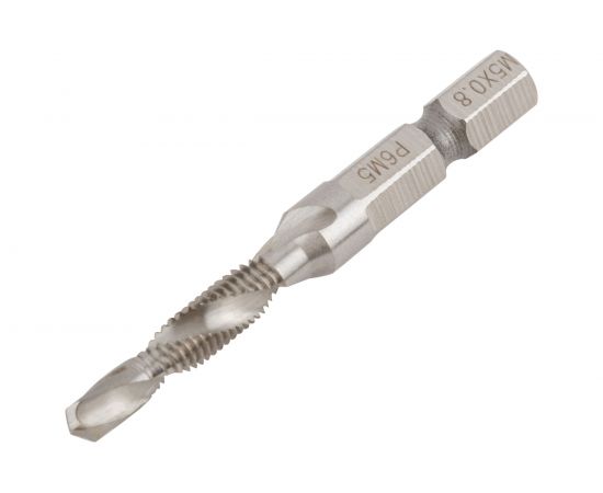 Сверло-Метчик комбинированное метрическое (17х56 мм; М5х0.8 мм) FIT 70902 – изображение 3