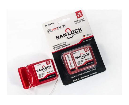 Нить для герметизации PROFACTOR PF SAN-LOCK Professional с силиконом 25м PF PST 540 – изображение 3