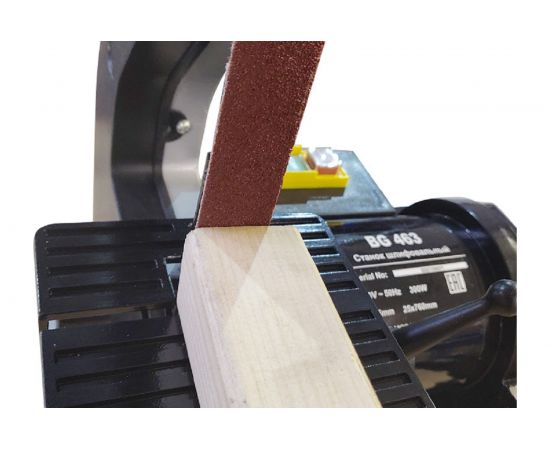 Тарельчато-ленточный шлифстанок Elmos BG 463 300Вт e70 468 – изображение 3