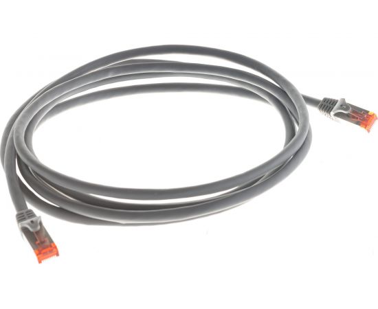 Шнур NIKOMAX S/FTP, 4 пары, категория 6a, 7х0, 135 мм, светло-серый, 3м NMC-PC4SA55B-ES-030-C-GY – изображение 3