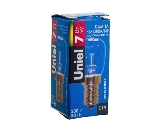 Лампа накаливания Uniel CL-07/E14 картон IL-F25 10804 – изображение 4