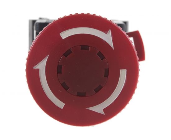 Кнопка ЭРА AE22 Грибок, с фиксацией, красная, d=22мм, 240В, 1з+1р, 10/400/3200 Б0045629 – изображение 4