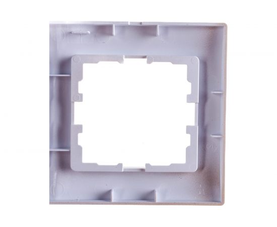 Четырехместная горизонтальная рамка LEZARD KARINA б/ вст жемчужно-белый перламутр 707-3000-149 – изображение 5